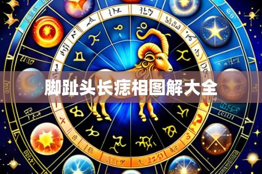 脚趾头长痣相图解大全