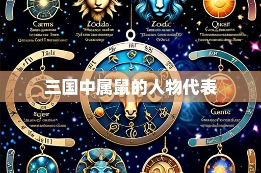 三国中属鼠的人物代表