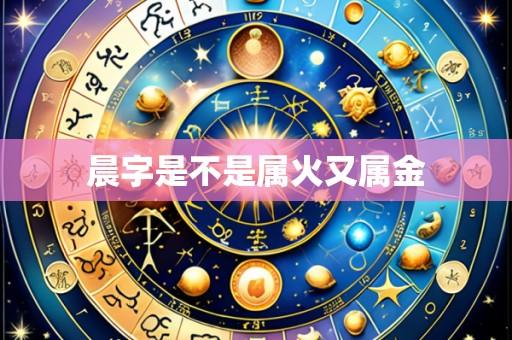 晨字是不是属火又属金
