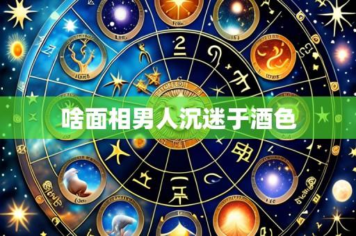 啥面相男人沉迷于酒色
