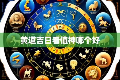 黄道吉日看值神哪个好