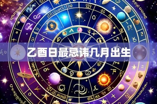 乙酉日最忌讳几月出生