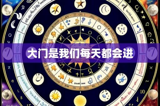 大门是我们每天都会进