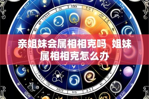 亲姐妹会属相相克吗 姐妹属相相克怎么办