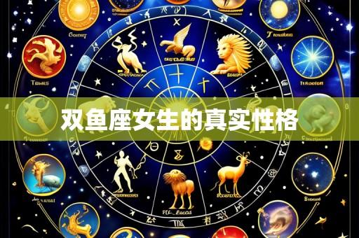 双鱼座女生的真实性格