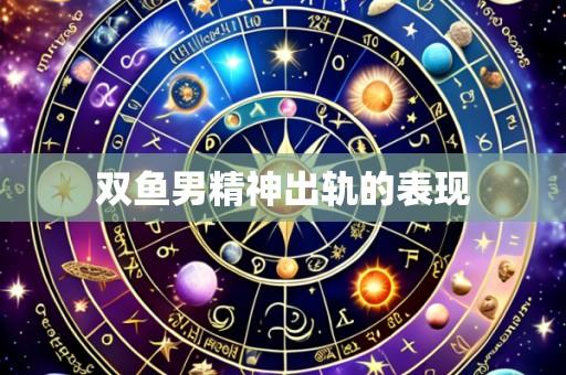 双鱼男精神出轨的表现