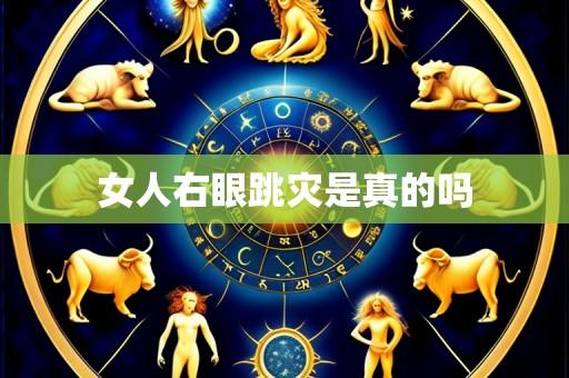 女人右眼跳灾是真的吗