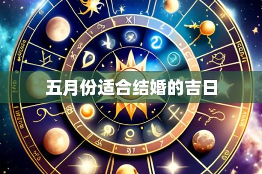 五月份适合结婚的吉日
