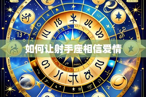 如何让射手座相信爱情