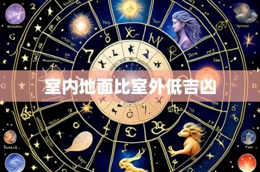 室内地面比室外低吉凶