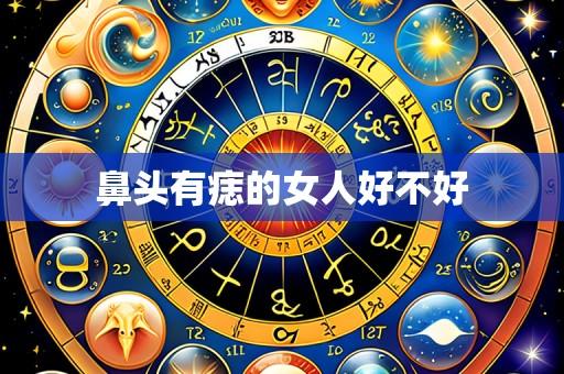 鼻头有痣的女人好不好