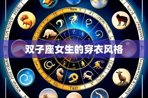 双子座女生的穿衣风格