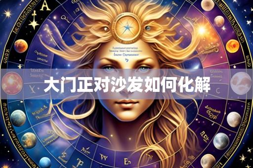大门正对沙发如何化解