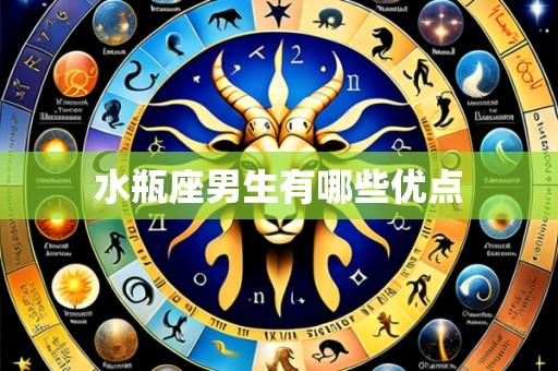 水瓶座男生有哪些优点