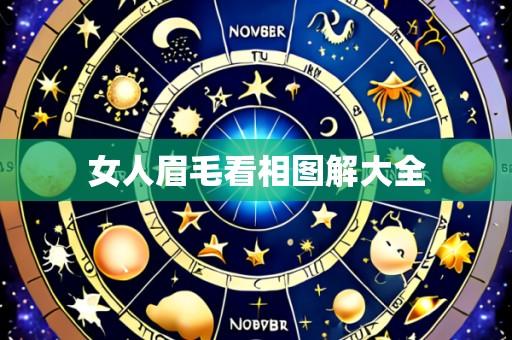 女人眉毛看相图解大全