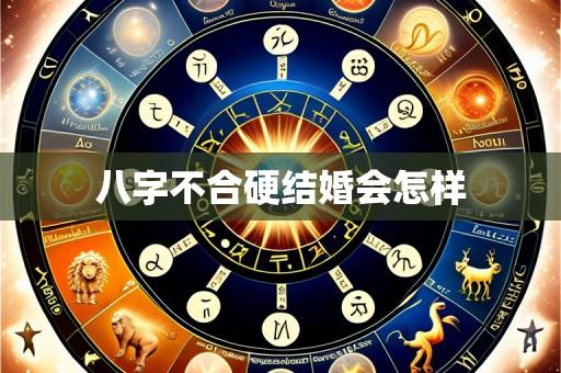 八字不合硬结婚会怎样