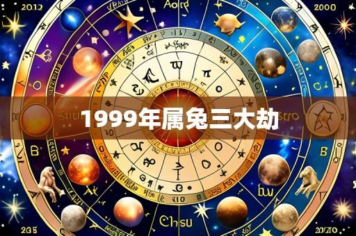 1999年属兔三大劫