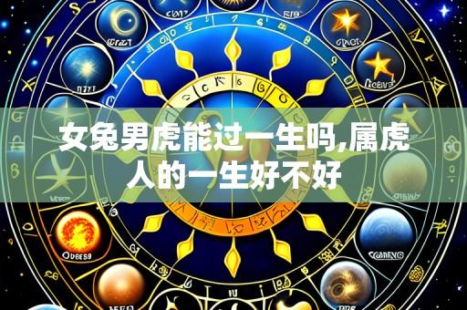 女兔男虎能过一生吗,属虎人的一生好不好