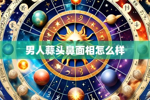 男人蒜头鼻面相怎么样