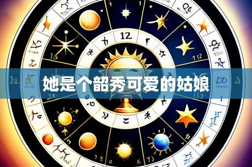 她是个韶秀可爱的姑娘