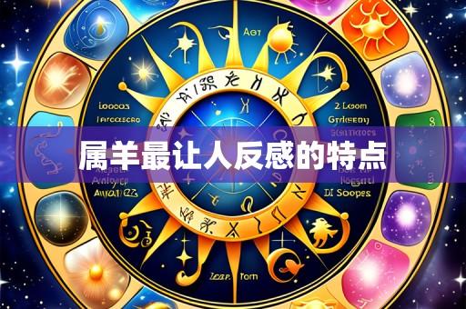 属羊最让人反感的特点