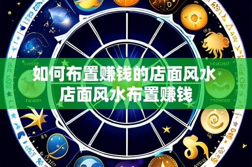 如何布置赚钱的店面风水 店面风水布置赚钱