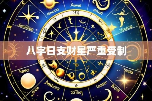 八字日支财星严重受制