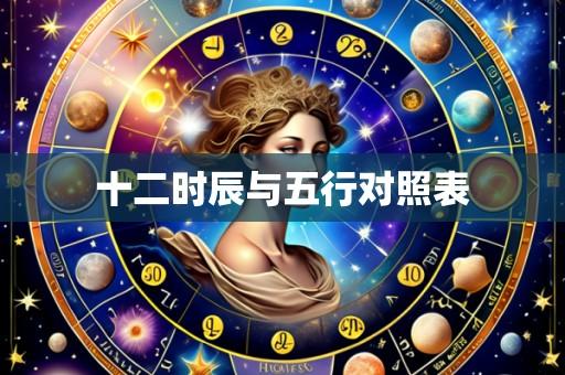 十二时辰与五行对照表