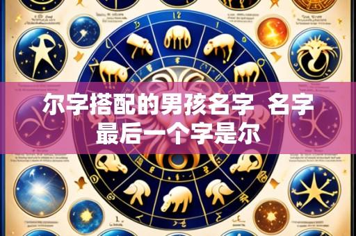 尔字搭配的男孩名字 名字最后一个字是尔