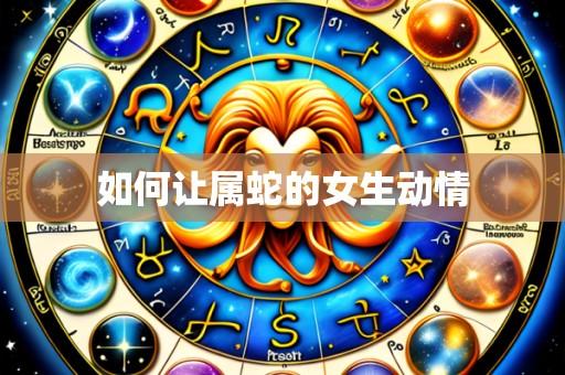 如何让属蛇的女生动情