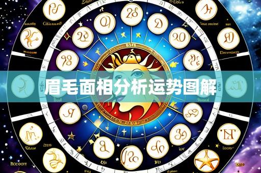 眉毛面相分析运势图解