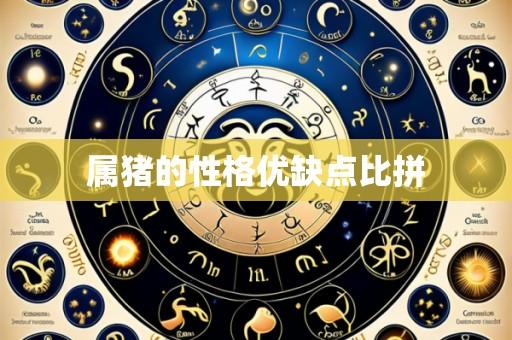 属猪的性格优缺点比拼