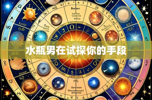 水瓶男在试探你的手段