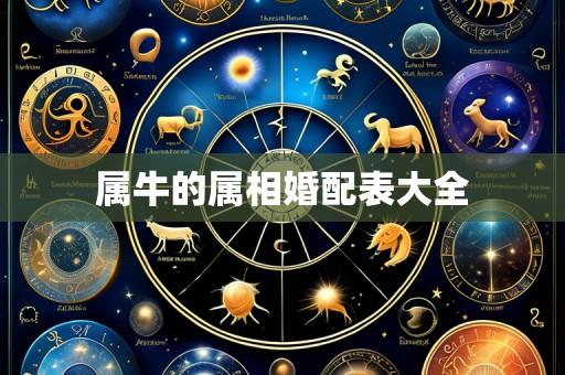 属牛的属相婚配表大全