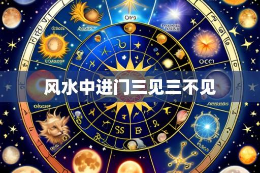 风水中进门三见三不见