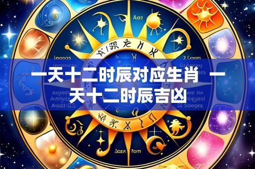 一天十二时辰对应生肖 一天十二时辰吉凶