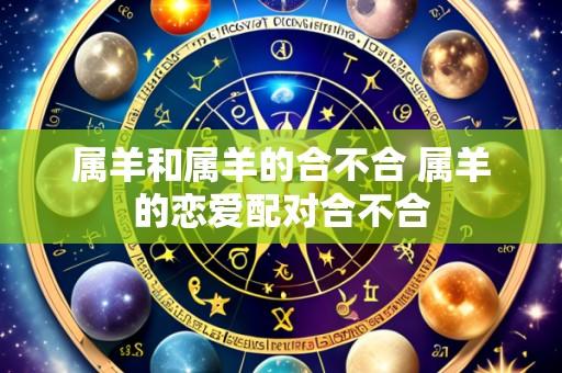 属羊和属羊的合不合 属羊的恋爱配对合不合