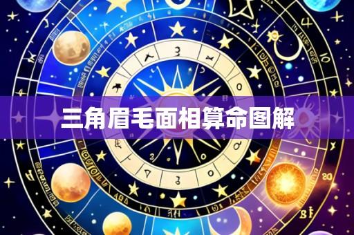 三角眉毛面相算命图解