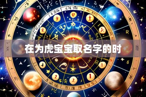 在为虎宝宝取名字的时