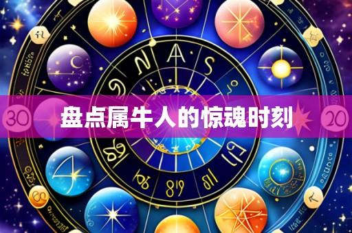 盘点属牛人的惊魂时刻