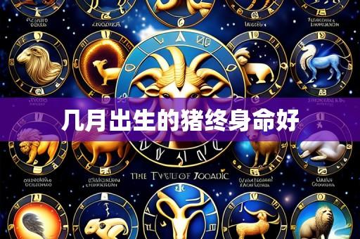 几月出生的猪终身命好