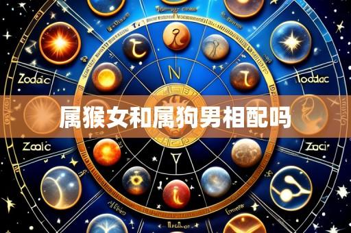属猴女和属狗男相配吗