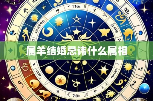 属羊结婚忌讳什么属相
