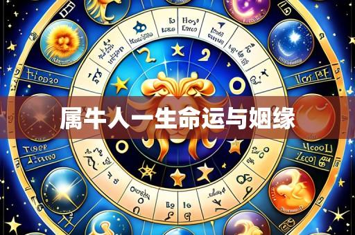 属牛人一生命运与姻缘