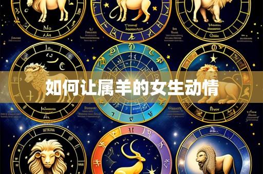 如何让属羊的女生动情