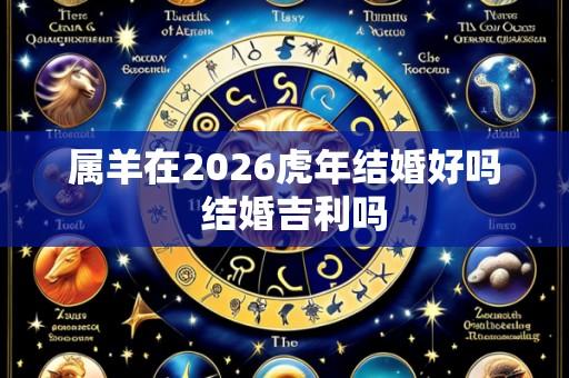 属羊在2026虎年结婚好吗 结婚吉利吗