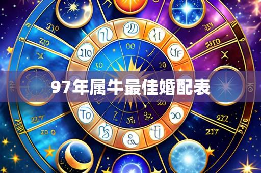 97年属牛最佳婚配表