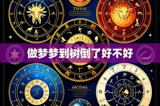 做梦梦到树倒了好不好