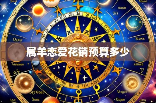 属羊恋爱花销预算多少