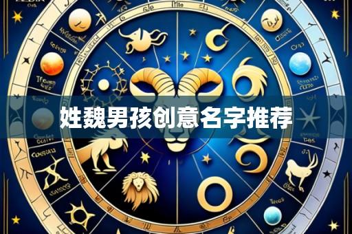 姓魏男孩创意名字推荐